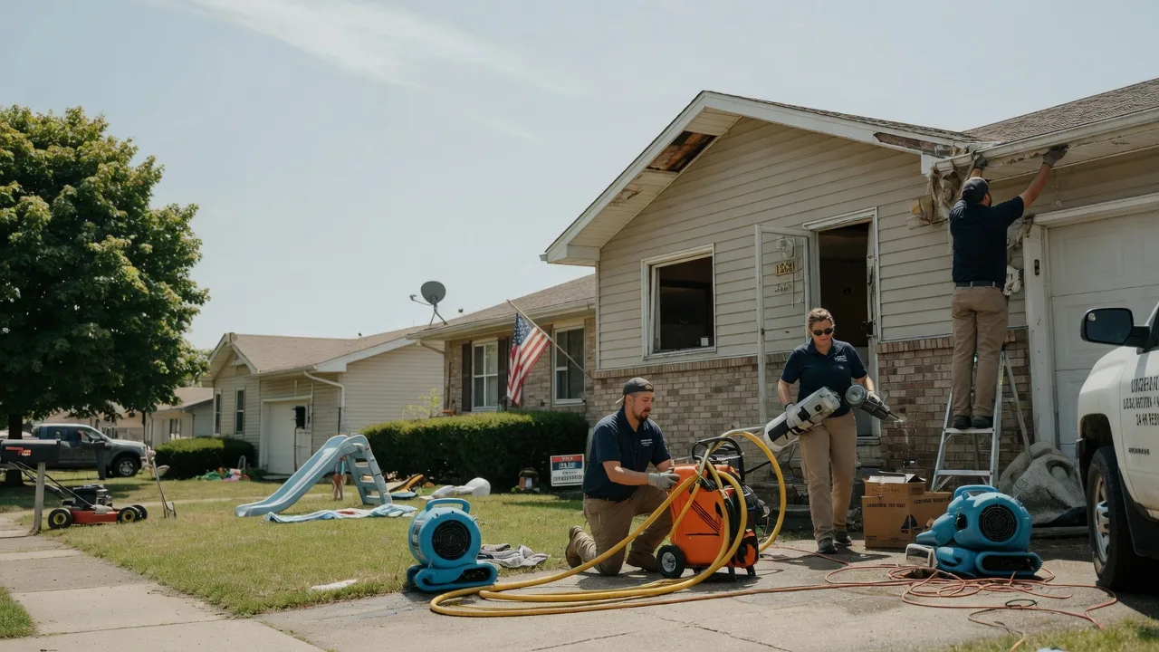 Water Damage Restoration in Grass Lake, MI near me